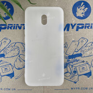 Чохол силіконовий для Xiaomi Redmi 8a білий (6681) - фото 1 - Чохли для УФ друку