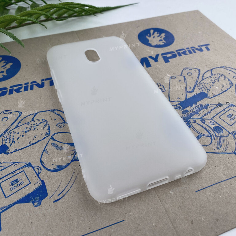Чохол силіконовий для Xiaomi Redmi 8a білий (6681) 
