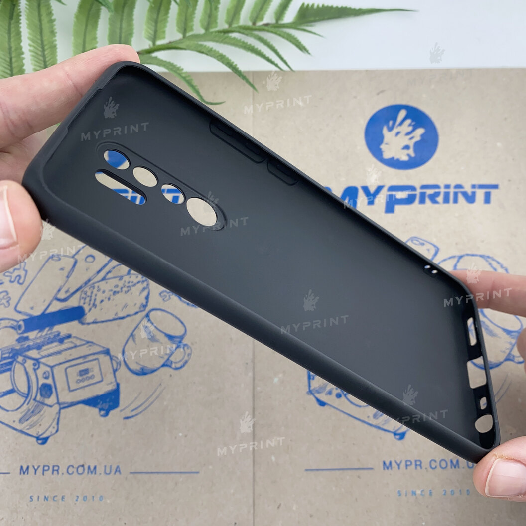 Чохол силіконовий для Xiaomi Redmi 9 чорний (6682) - фото 3 Чохол силіконовий для Xiaomi Redmi 9 чорний (6682) - фото 3 - Чохли для УФ друку