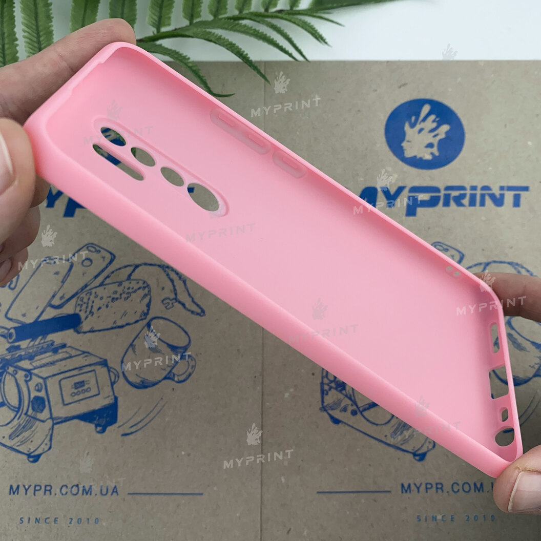 Чохол силіконовий для Xiaomi Redmi 9 рожевий (6683) - фото 3 Чохол силіконовий для Xiaomi Redmi 9 рожевий (6683) - фото 3 - Чохли для УФ друку