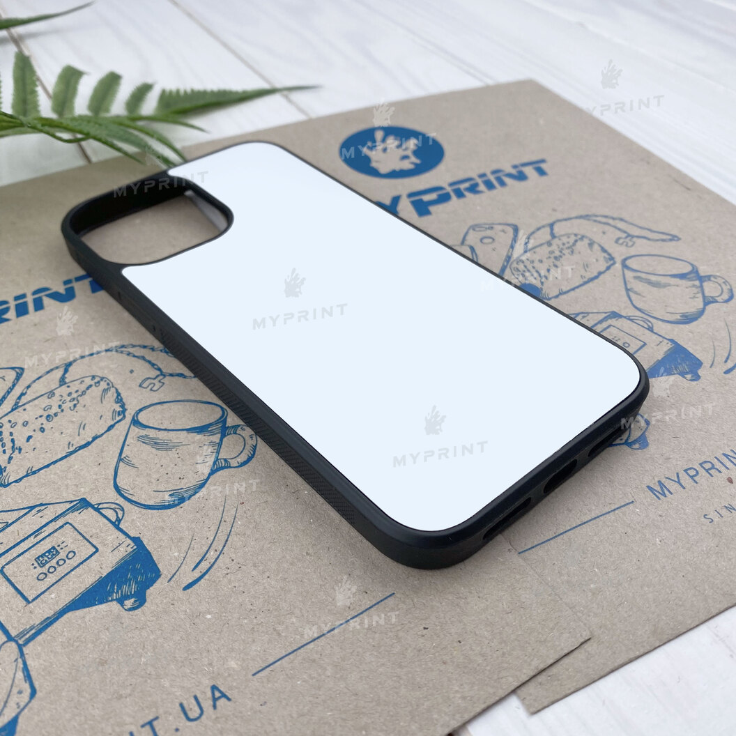 Чехол для сублимации 2D силиконовый (TPU) для iPhone 12 Pro Max (6.7) черный (6718) - фото 2 Чехол для сублимации 2D силиконовый (TPU) для iPhone 12 Pro Max (6.7) черный (6718) - фото 2 - Заготовки для сублимации