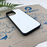 Чехол для сублимации 2D силиконовый (TPU) для iPhone 12 / 12 Pro (6.1) черный (6715) - фото 2 Чехол для сублимации 2D силиконовый (TPU) для iPhone 12 / 12 Pro (6.1) черный (6715) - фото 2 - Заготовки для сублимации