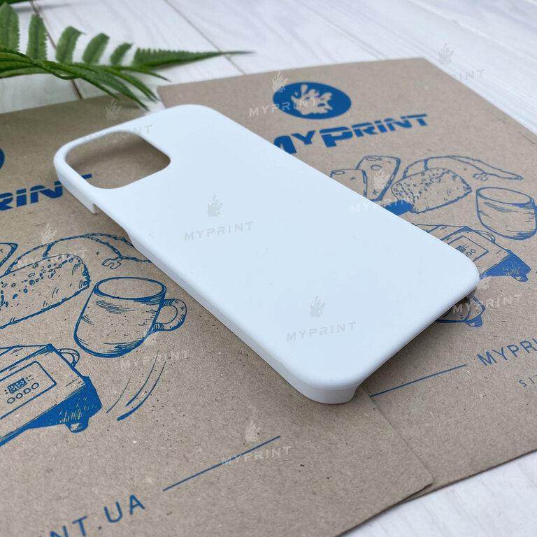 Cover for sublimation 3D plastic for iPhone 12/12 Pro (6.1) matte (6864)  Cover for sublimation 3D plastic for iPhone 12/12 Pro (6.1) matte (6864)
