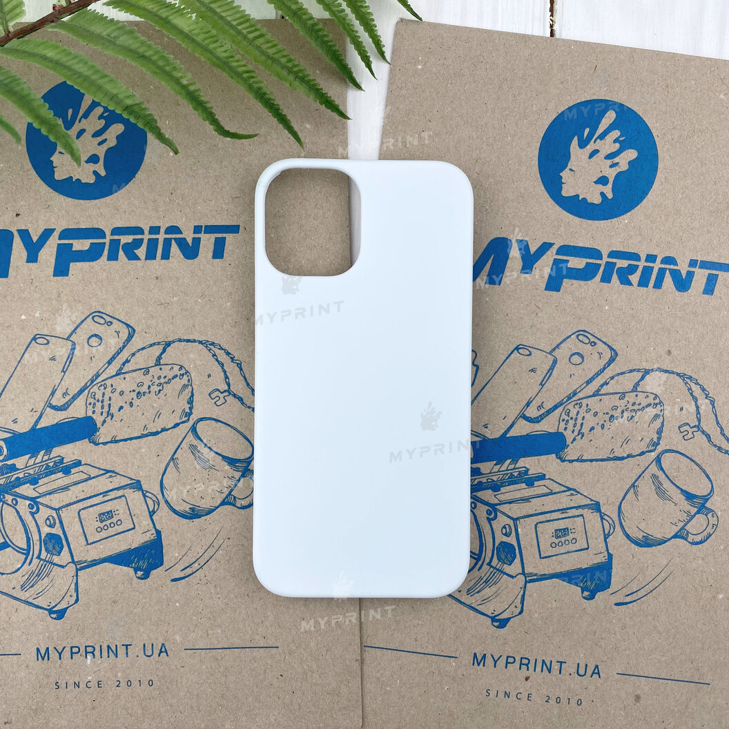 Cover for sublimation 3D plastic for iPhone 12 Mini (5.4) matte (6866) - фото 1 - Blanks for sublimation