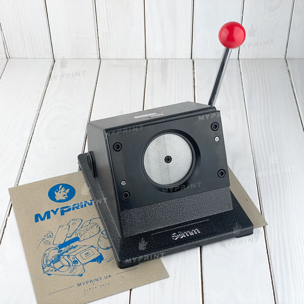 Висічка d = 56 мм (6982) - фото 2 Висічка d = 56 мм (6982) - фото 2 - Обладнання і заготовки для значків магнітів брелоків