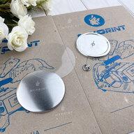 Заготовка для закатного значка метелика 58 мм (7003) - фото 3 Заготовка для закатного значка метелика 58 мм (7003) - фото 3 - Обладнання і заготовки для значків магнітів брелоків