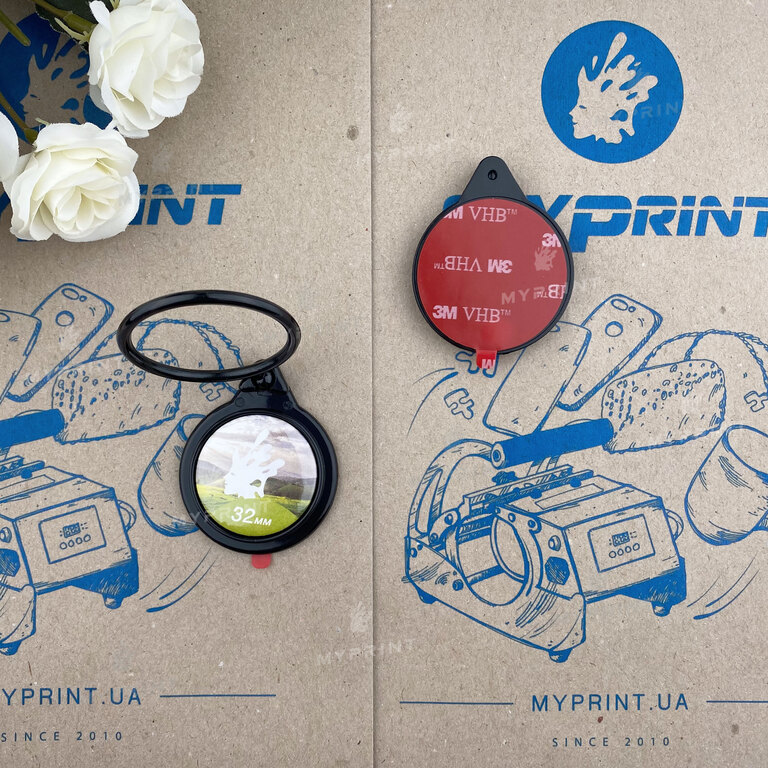 Заготовка для закатного попсокета 32 мм (6999)  Заготовка для закатного попсокета 32 мм (6999)