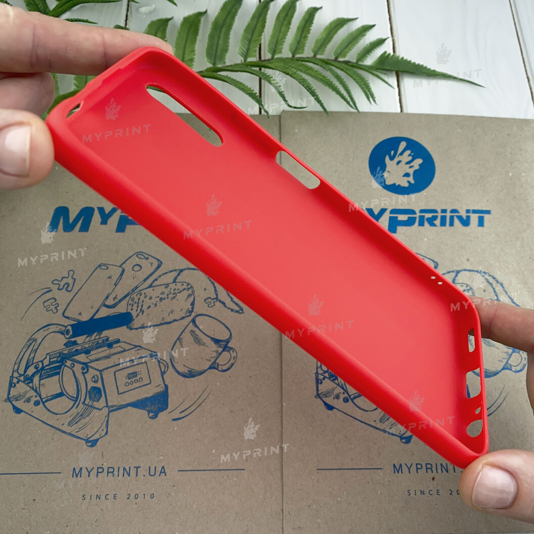 Silicone case for Huawei Honor 9X Pro red (6563) - фото 3 Silicone case for Huawei Honor 9X Pro red (6563) - фото 3 - Covers for UV printing