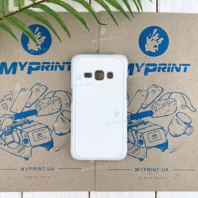 Sublimation case 2D plastic (PC) for Samsung J1 J120 (2016) white (3861)  Sublimation case 2D plastic (PC) for Samsung J1 J120 (2016) white (3861)