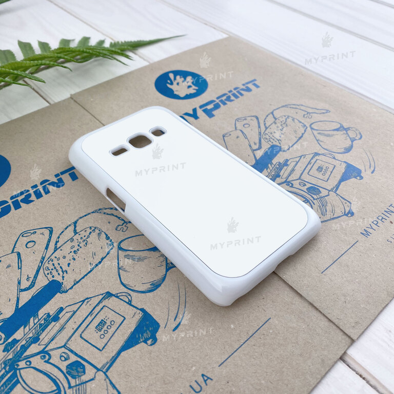 Sublimation case 2D plastic (PC) for Samsung J1 J120 (2016) white (3861)  Sublimation case 2D plastic (PC) for Samsung J1 J120 (2016) white (3861)