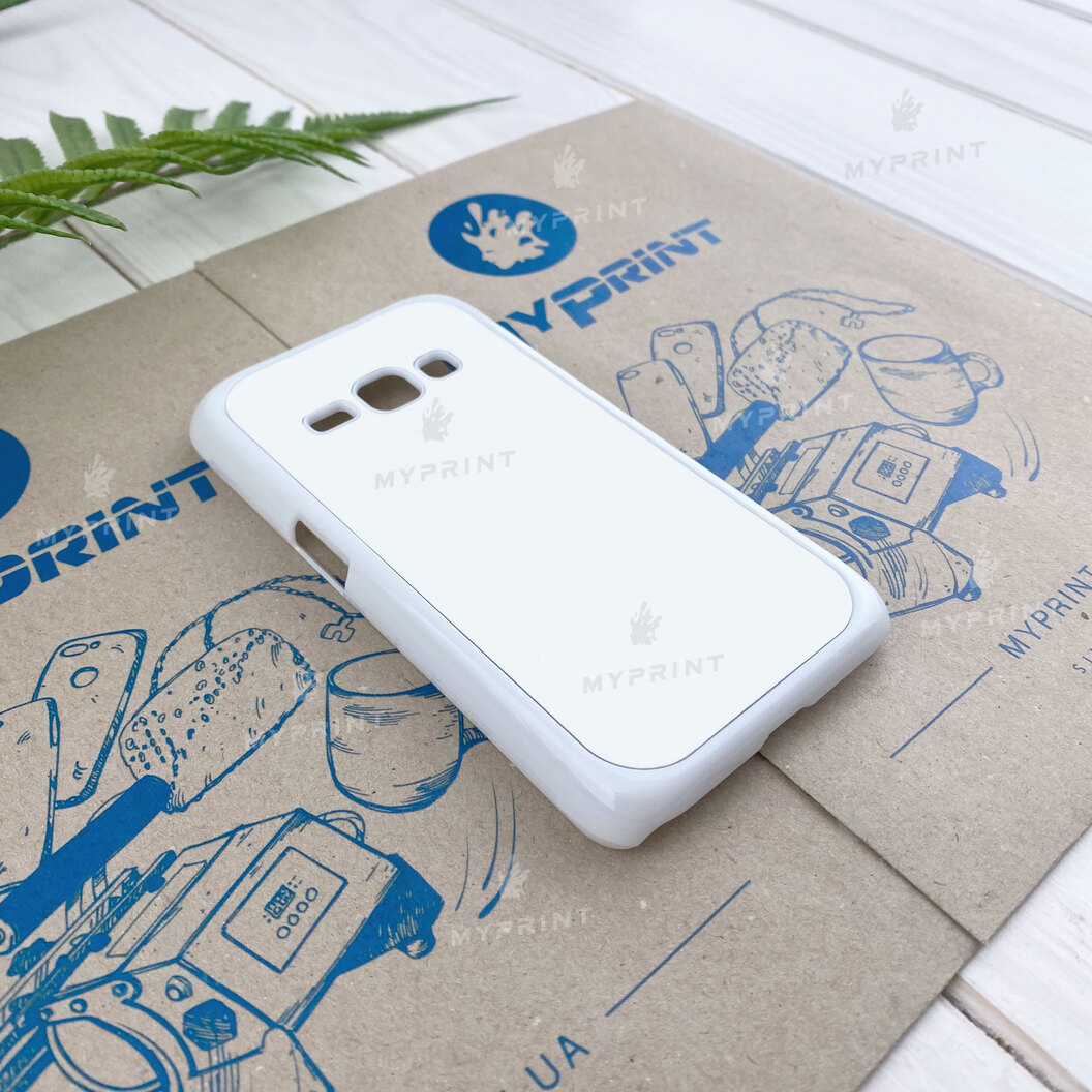 Sublimation case 2D plastic (PC) for Samsung J1 J120 (2016) white (3861) - фото 2 Sublimation case 2D plastic (PC) for Samsung J1 J120 (2016) white (3861) - фото 2 - Blanks for sublimation