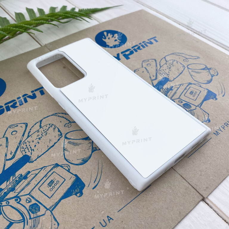 Cover for sublimation 2D silicone (TPU) for Samsung Note 20 Ulta white (6731)  Cover for sublimation 2D silicone (TPU) for Samsung Note 20 Ulta white (6731)