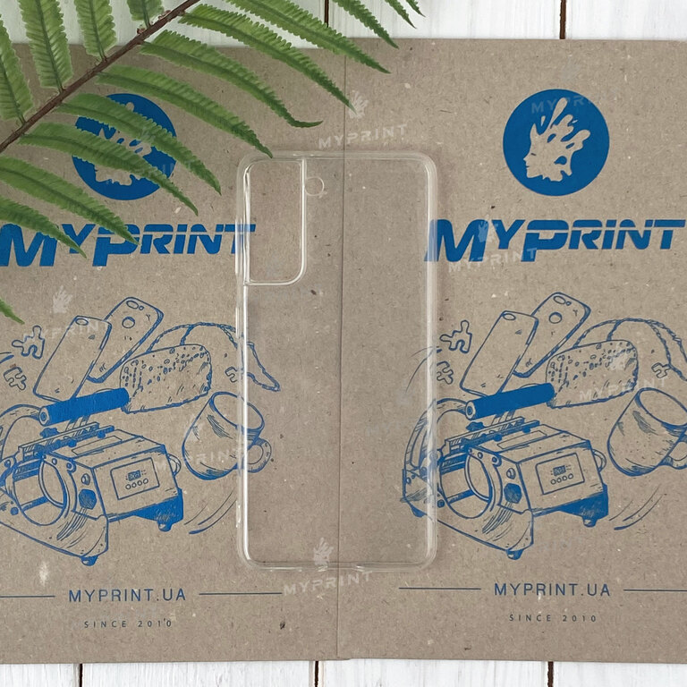 Чохол силіконовий для Samsung S21 прозорий (7081) 