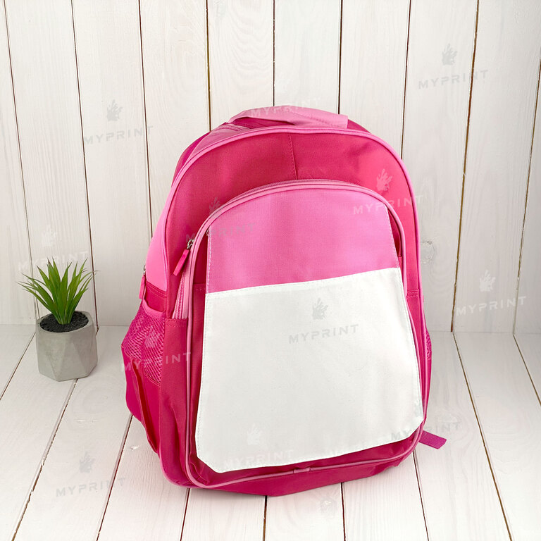 Backpack for sublimation pink 30*41*15 cm (7146)  Backpack for sublimation pink 30*41*15 cm (7146)