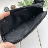 Сумка на пояс (бананка) для сублимации черная 22*14 см (7148) - фото 10 Сумка на пояс (бананка) для сублимации черная 22*14 см (7148) - фото 10 - Заготовки для сублимации