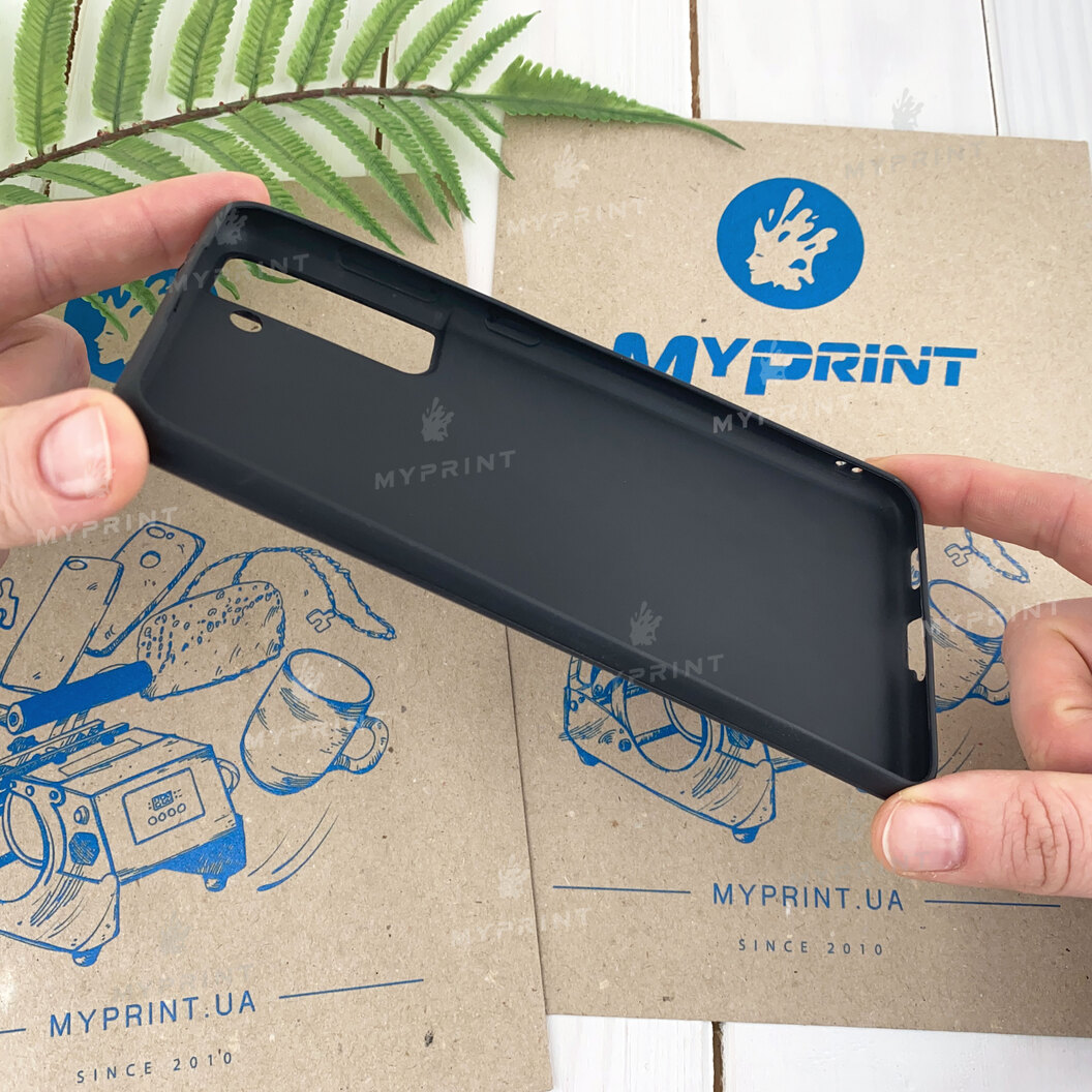Чохол силіконовий для Samsung S21 чорний (7129) - фото 3 Чохол силіконовий для Samsung S21 чорний (7129) - фото 3 - Чохли для УФ друку