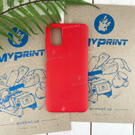 Silicone cover for Samsung M51 red (7124) - фото 1 Silicone cover for Samsung M51 red (7124) - фото 1 - Covers for UV printing
