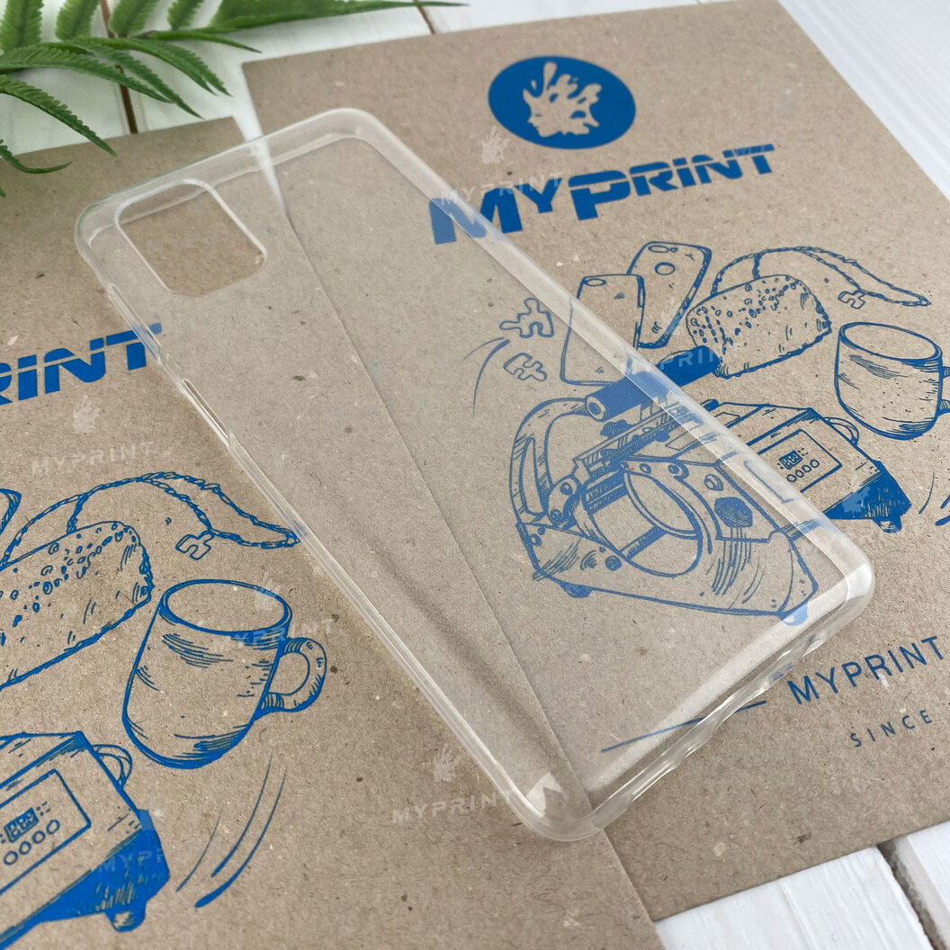 Чохол силіконовий для Samsung M51 прозорий (7132) - фото 2 Чохол силіконовий для Samsung M51 прозорий (7132) - фото 2 - Чохли для УФ друку