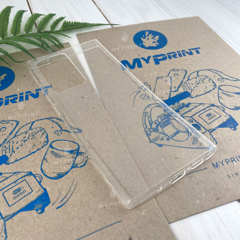 Чохол силіконовий для Samsung Note 20 Ultra прозорий (7133) 