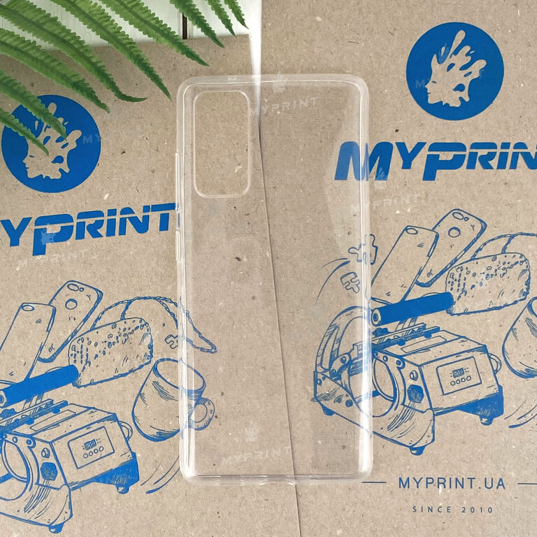 Silicone cover for Samsung S20 FE transparent (7166) 