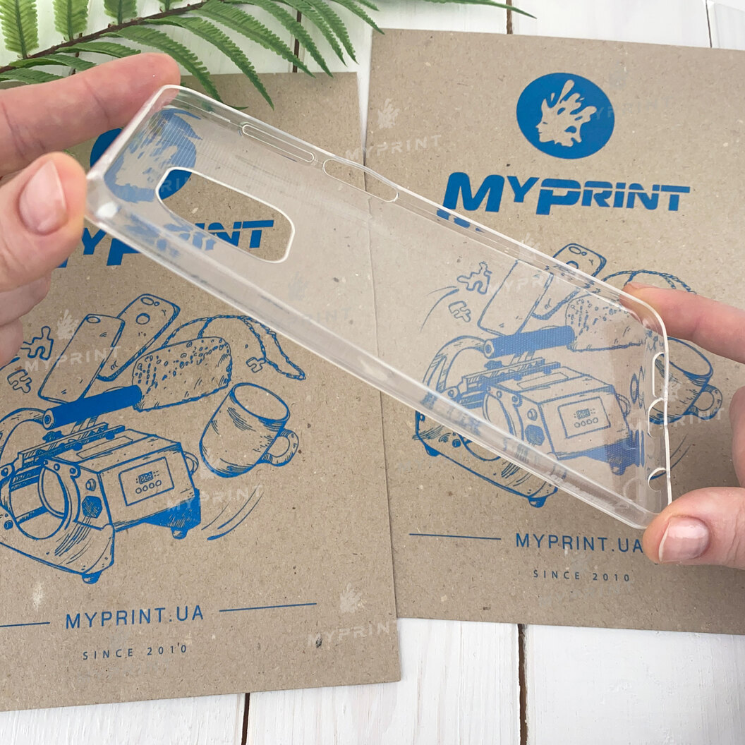 Чохол силіконовий для Xiaomi Redmi Note 9s / Note 9 Pro / Note 9 Pro Max прозорий (7169) - фото 3 - Чохли для УФ друку