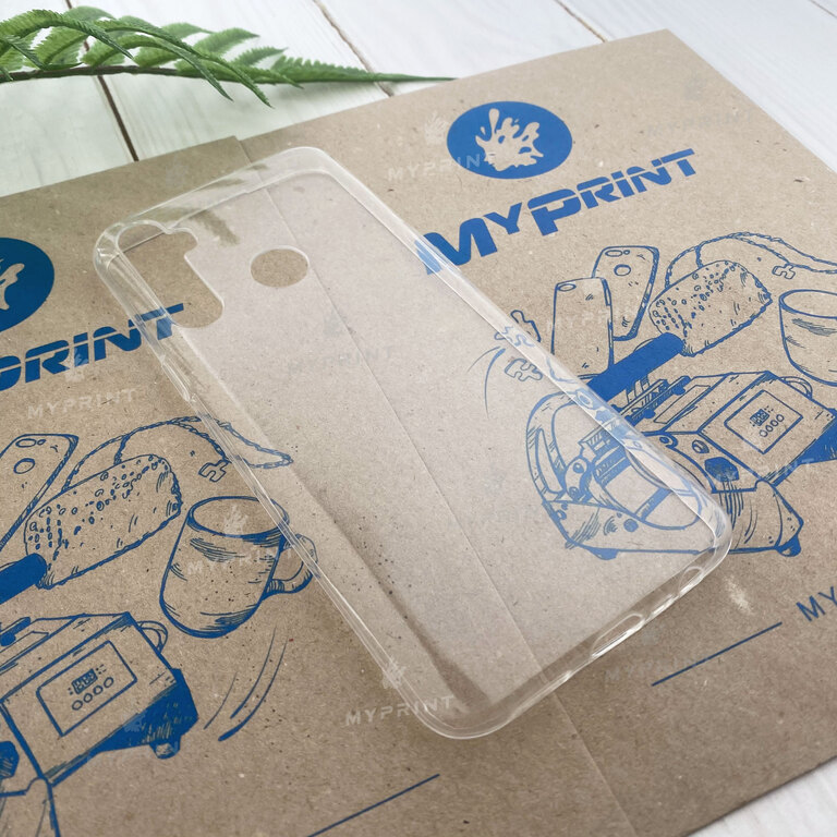 Чохол силіконовий для Realme 5 прозорий (7176) 