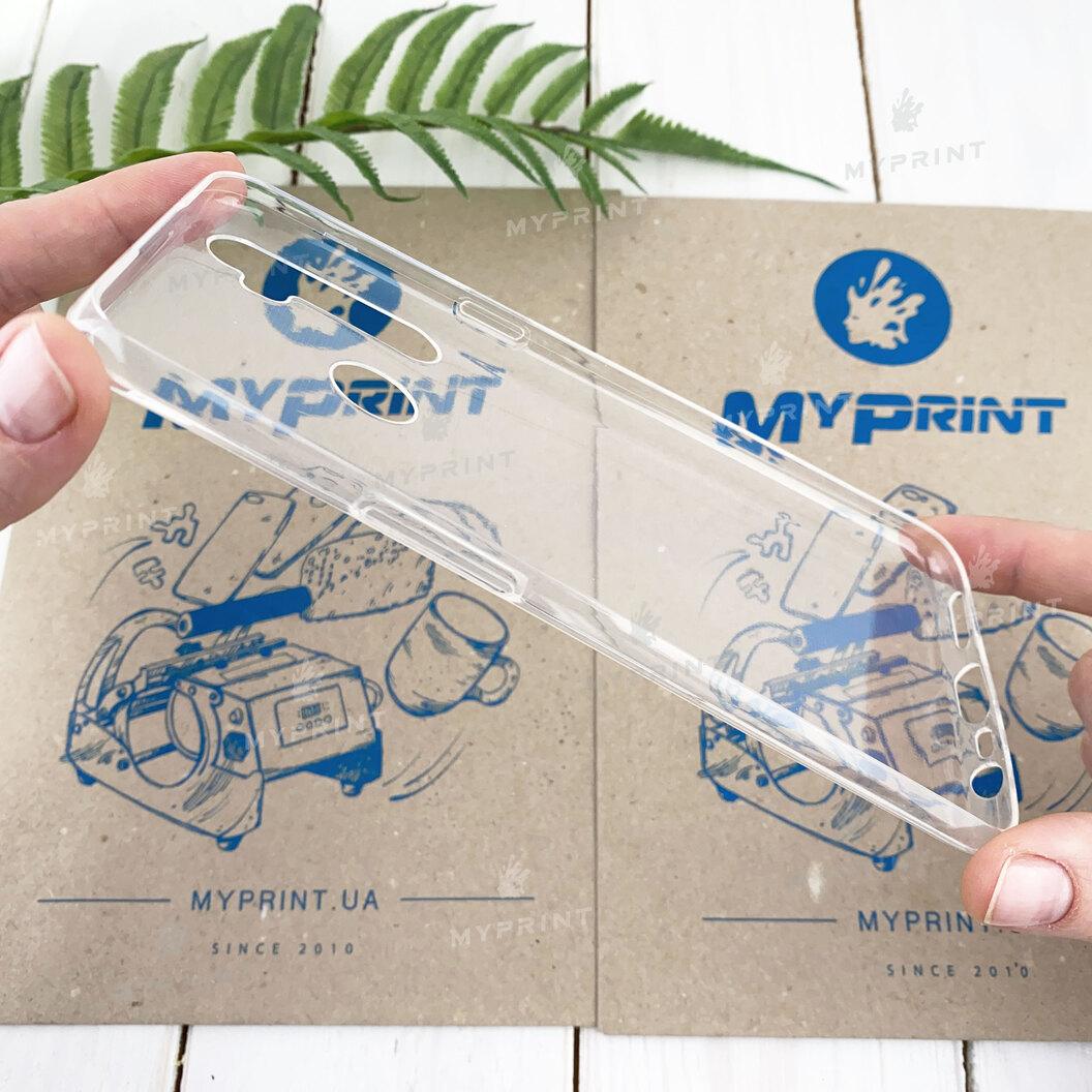 Чохол силіконовий для Realme 5 прозорий (7176) - фото 3 - Чохли для УФ друку