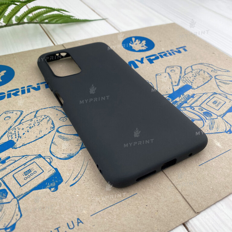 Чохол силіконовий для Xiaomi Redmi Note 9 4G / Redmi 9T / Poco M3 чорний (7171) 