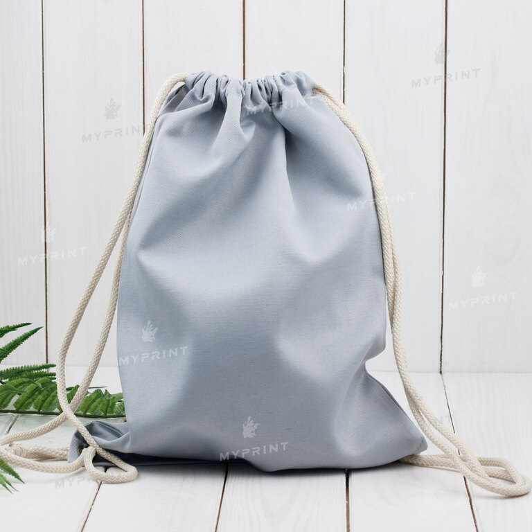 Backpack for sublimation gray 28*39 cm (7258)  Backpack for sublimation gray 28*39 cm (7258)
