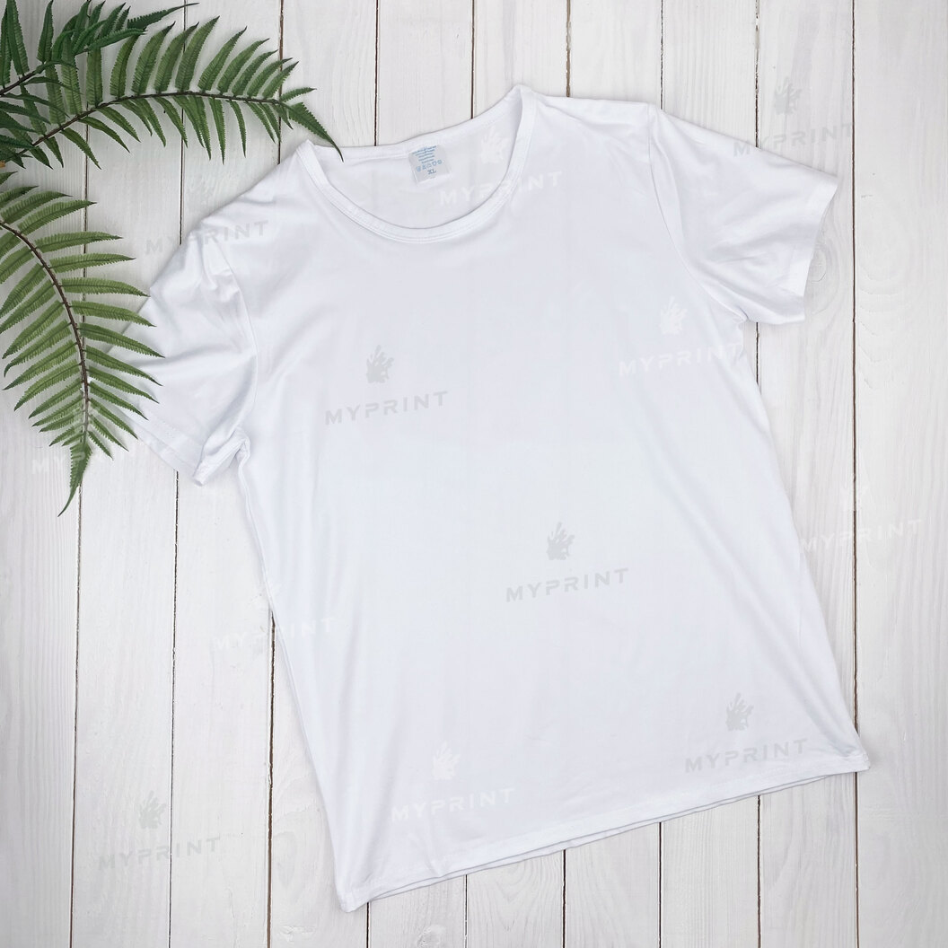 T-shirt for sublimation unisex modal 185 g/m², XL (7197) - фото 1 T-shirt for sublimation unisex modal 185 g/m², XL (7197) - фото 1 - Blanks for sublimation