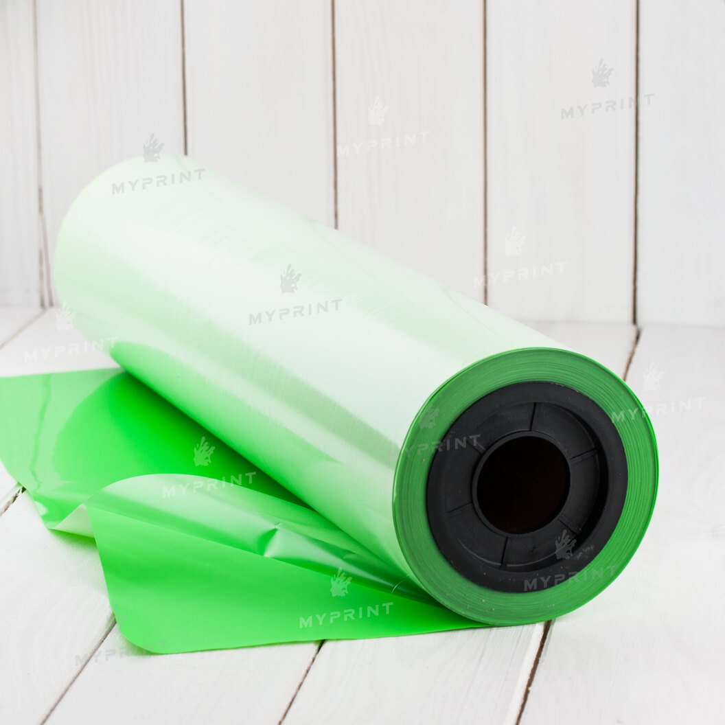 Термотрансферна плівка My Print High Flex PU неонова зелена 1 пог. м. (1*0,5 м) (7230) - фото 3 Термотрансферна плівка My Print High Flex PU неонова зелена 1 пог. м. (1*0,5 м) (7230) - фото 3 - Плотери і матеріали для порізки