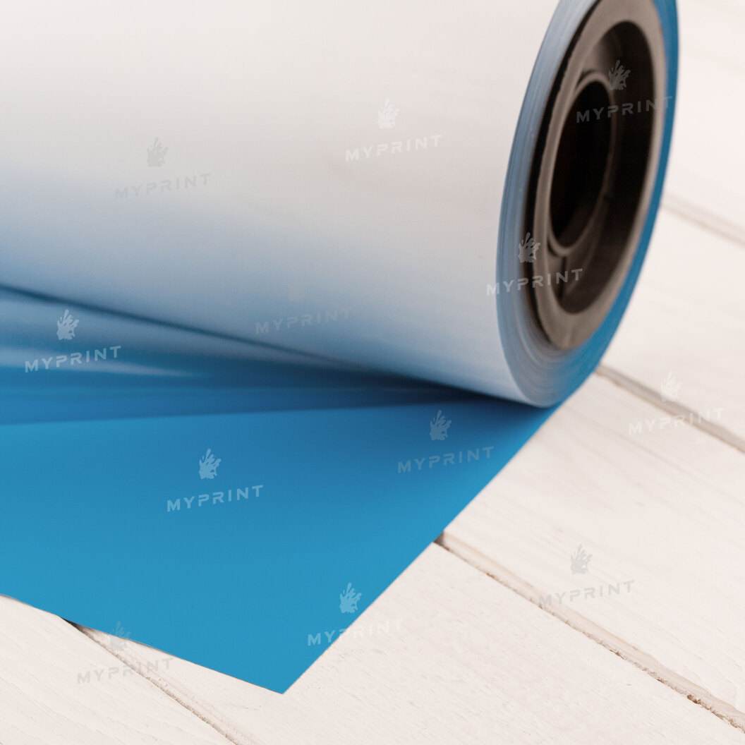 Термотрансферна плівка My Print High Flex PU блакитна 1 пог. м. (1*0,5 м) (7224) - фото 2 Термотрансферна плівка My Print High Flex PU блакитна 1 пог. м. (1*0,5 м) (7224) - фото 2 - Плотери і матеріали для порізки