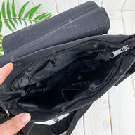 Bag for sublimation over the shoulder black 29*27*10 cm (7369) - фото 6 Bag for sublimation over the shoulder black 29*27*10 cm (7369) - фото 6 - Blanks for sublimation