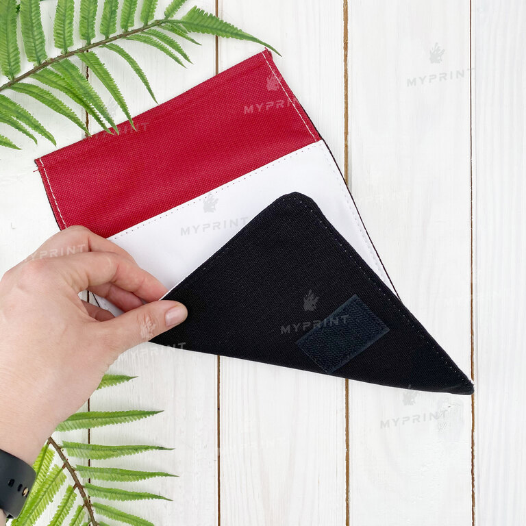 Вставка для печати к маленькой красной сумке через плечо  22*18*5 см (7374) 