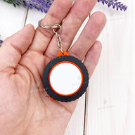 Брелок-рулетка для сублимации односторонной красный d = 27 мм (7532) - фото 3 Брелок-рулетка для сублимации односторонной красный d = 27 мм (7532) - фото 3 - Заготовки для сублимации