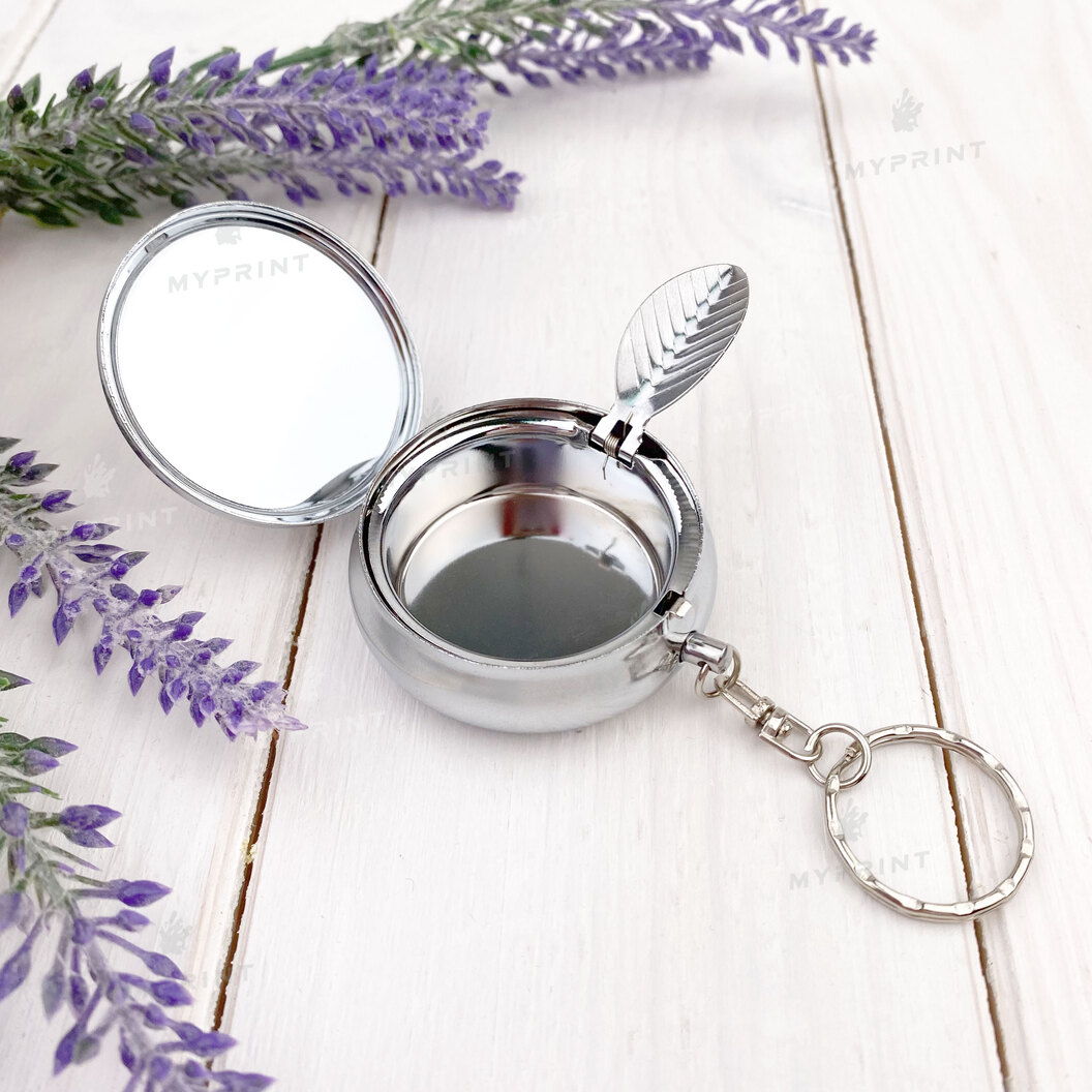 Брелок-пепельница для сублимации металлический односторонний d = 42 мм (7533) - фото 3 Брелок-пепельница для сублимации металлический односторонний d = 42 мм (7533) - фото 3 - Заготовки для сублимации