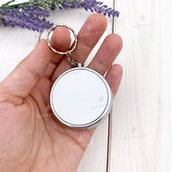 Брелок-пепельница для сублимации металлический односторонний d = 42 мм (7533) - фото 5 Брелок-пепельница для сублимации металлический односторонний d = 42 мм (7533) - фото 5 - Заготовки для сублимации