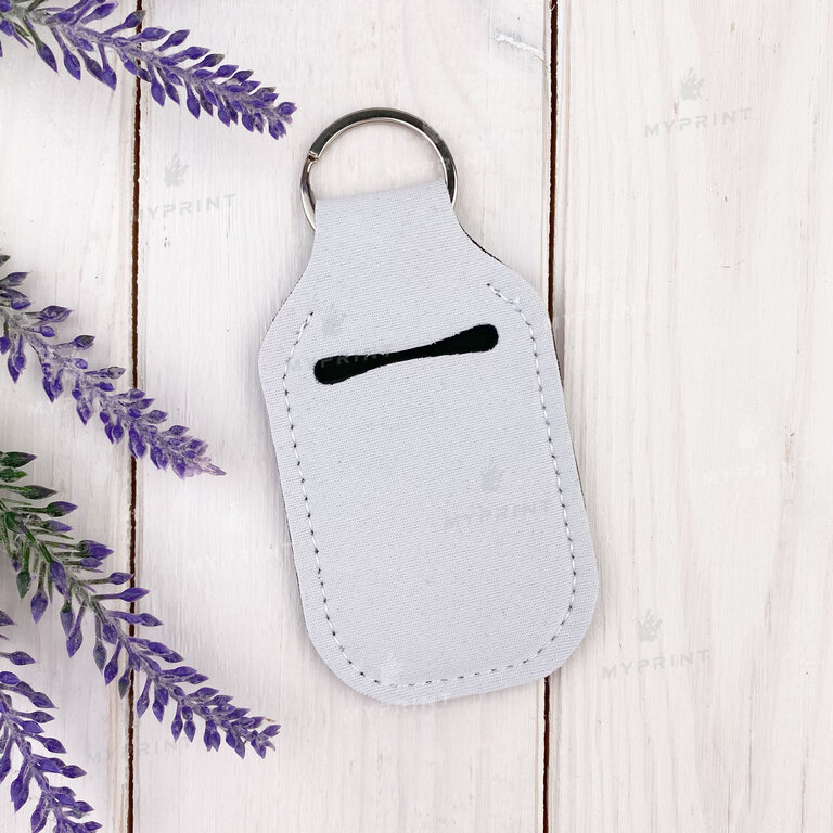 Keychain for sublimation neoprene double-sided rectangular 105*60 mm (7555)  Keychain for sublimation neoprene double-sided rectangular 105*60 mm (7555)