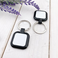 Брелок для сублимации пластиковый двусторонний квадратный черный 25*25 мм (7602) - фото 2 Брелок для сублимации пластиковый двусторонний квадратный черный 25*25 мм (7602) - фото 2 - Заготовки для сублимации