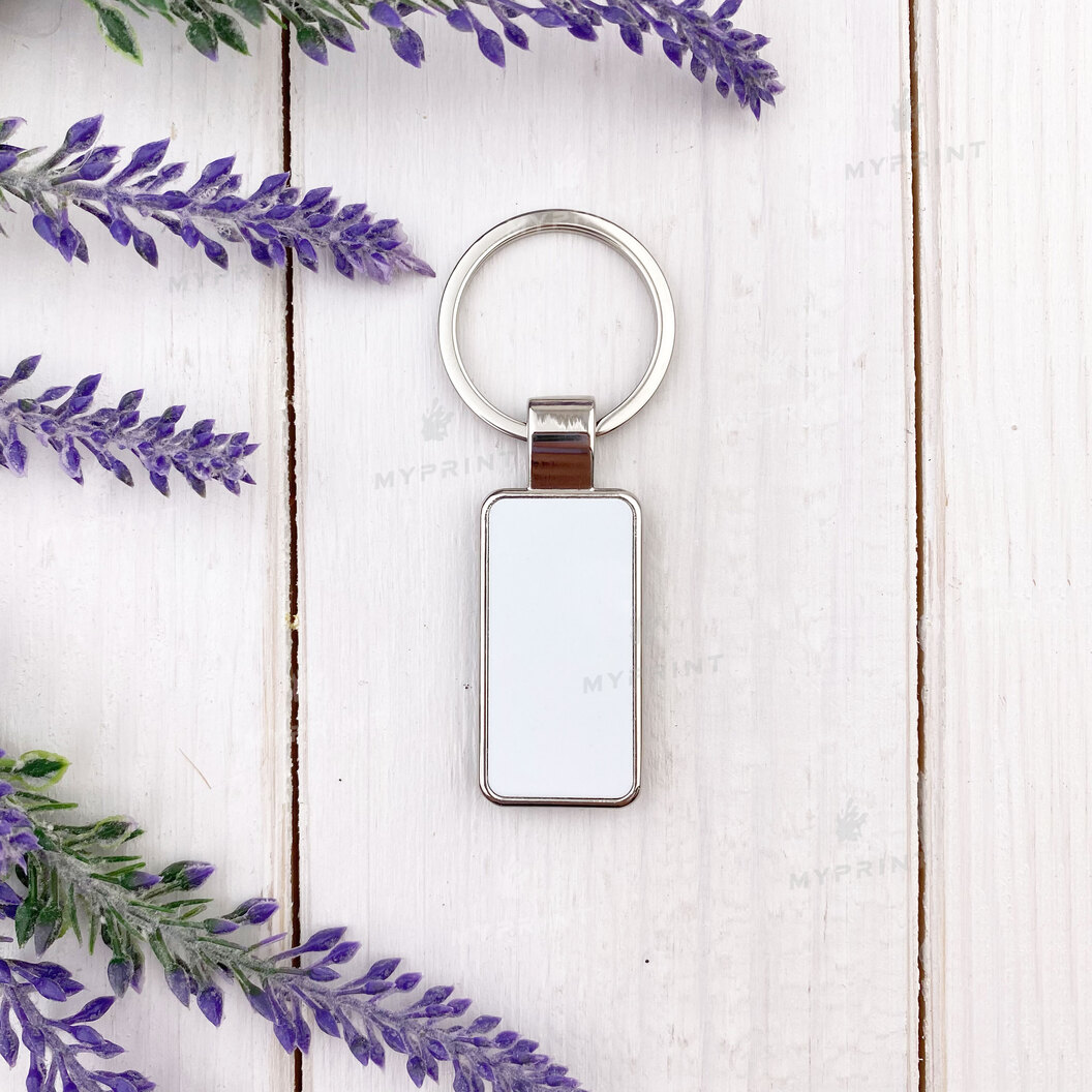 Брелок для сублимации металлический односторонний прямоугольный с мячом 40*19 мм (7617) - фото 1 Брелок для сублимации металлический односторонний прямоугольный с мячом 40*19 мм (7617) - фото 1 - Заготовки для сублимации