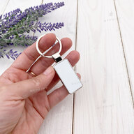 Брелок для сублимации металлический односторонний прямоугольный с мячом 40*19 мм (7617) - фото 2 Брелок для сублимации металлический односторонний прямоугольный с мячом 40*19 мм (7617) - фото 2 - Заготовки для сублимации