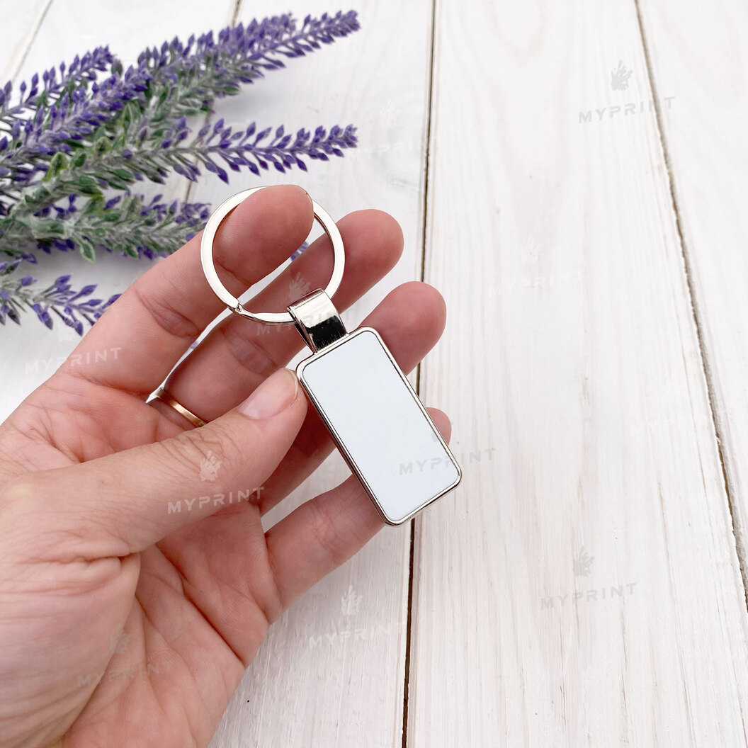 Брелок для сублимации металлический односторонний прямоугольный с мячом 40*19 мм (7617) - фото 2 Брелок для сублимации металлический односторонний прямоугольный с мячом 40*19 мм (7617) - фото 2 - Заготовки для сублимации