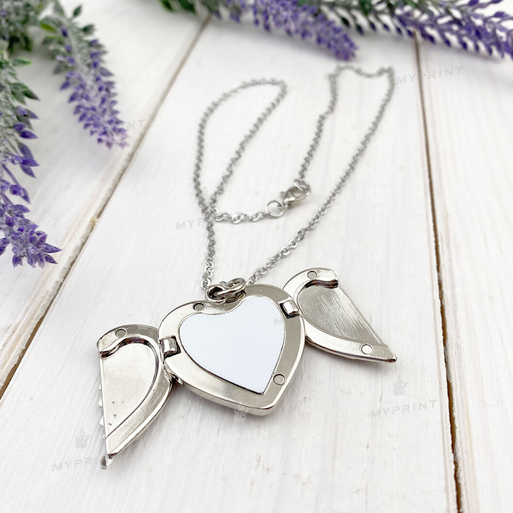 Подвеска для сублимации в форме сердца 20*20 мм (7622) - фото 3 - Заготовки для сублимации