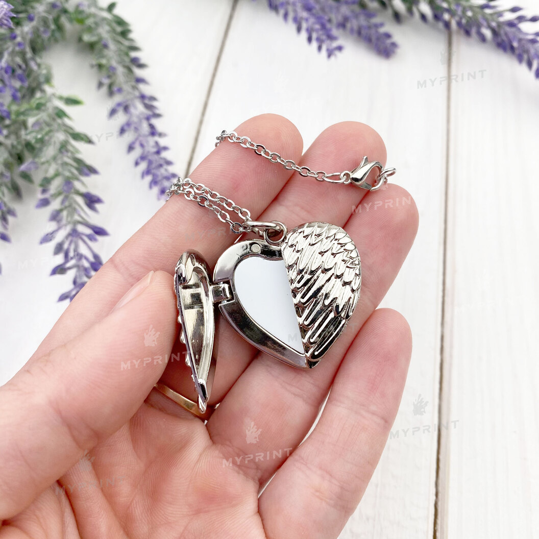 Подвеска для сублимации в форме сердца 20*20 мм (7622) - фото 4 - Заготовки для сублимации