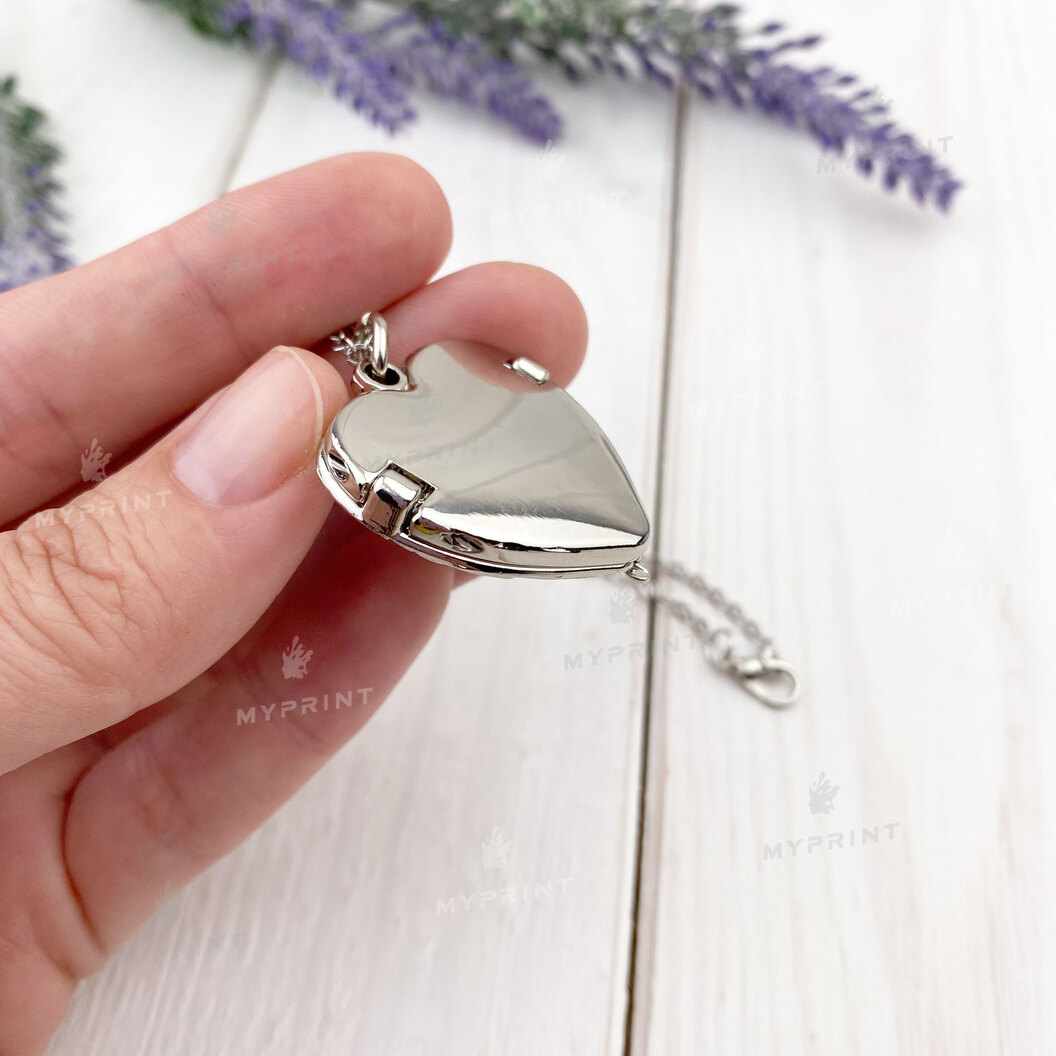 Подвеска для сублимации в форме сердца 20*20 мм (7622) - фото 5 - Заготовки для сублимации