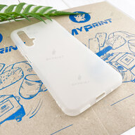 Чохол силіконовий для Huawei Nova 5T білий (7413) - фото 2 - Чохли для УФ друку