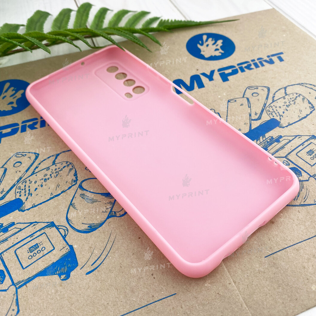 Чохол силіконовий для Huawei P Smart 2021 рожевий (7450) - фото 3 Чохол силіконовий для Huawei P Smart 2021 рожевий (7450) - фото 3 - Чохли для УФ друку