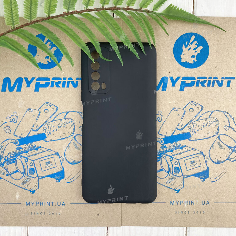 Чохол силіконовий для Huawei P Smart 2021 чорний (7448) 