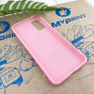 Чохол силіконовий для Samsung S20 рожевий (7422) - фото 3 - Чохли для УФ друку