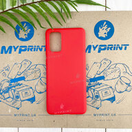 Чохол силіконовий для Samsung S20 Plus червоний (7417) - фото 1 Чохол силіконовий для Samsung S20 Plus червоний (7417) - фото 1 - Чохли для УФ друку